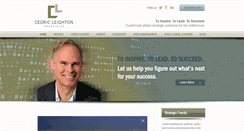 Desktop Screenshot of cedricleighton.com